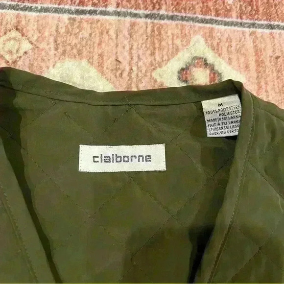 Vintage Liz Claiborne Quilted Vest - Picture 4 of 4